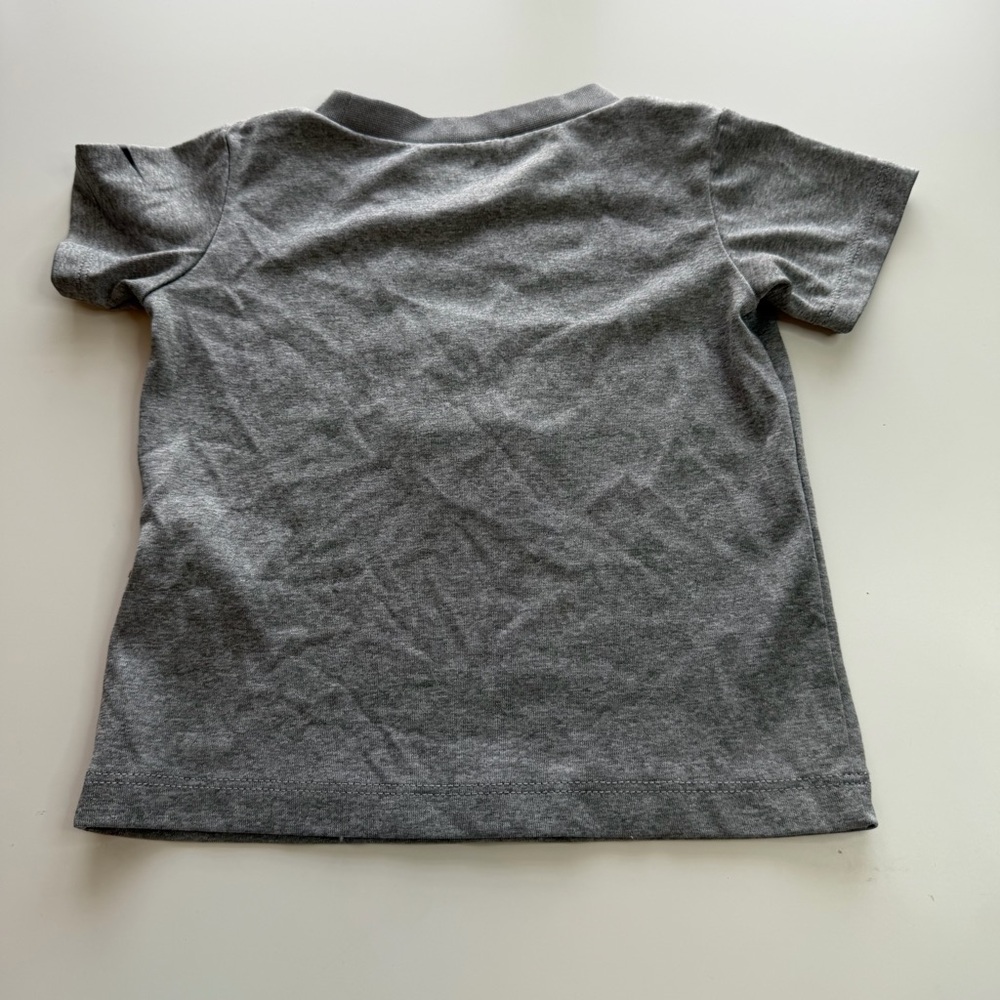 Nike Kids Gray Tee with Yellow Print - Picture 4 of 4